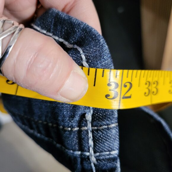 NWOT GRACE IN LA STRAIGHT LEG HIGH RISE EMBROIDERED JEANS SZ 10 - Picture 12 of 12